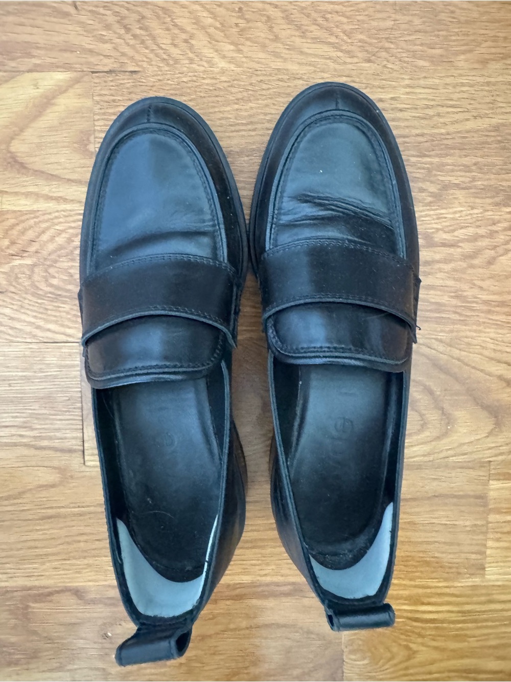 Aeyde Black Penny Loafers Women’s